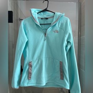 Northface quarter zip fleece womens